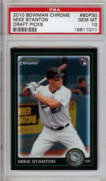 Giancarlo Stanton Rookie Card Rankings and Other Key Early Cards