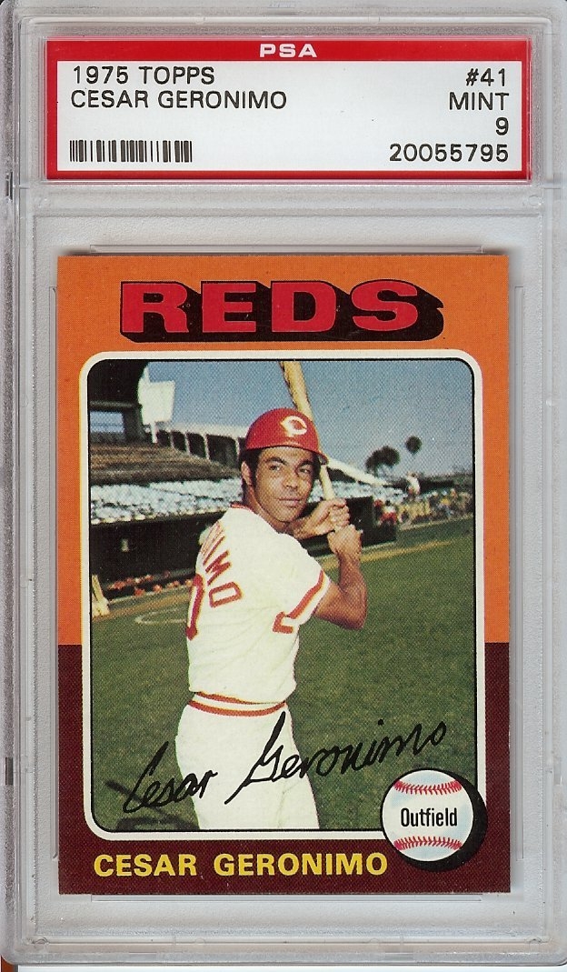 Sports Gallery - Cesar Geronimo signed Reds Jersey. This a