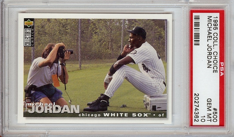  1995 Collector's Choice SE #238 Michael Jordan Chicago White  Sox MLB Baseball Card NM-MT : Collectibles & Fine Art