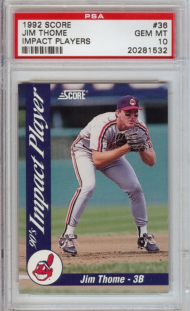 Baseball - Jim Thome Master Set: mcholke Jim Thome Master Set Set Image  Gallery