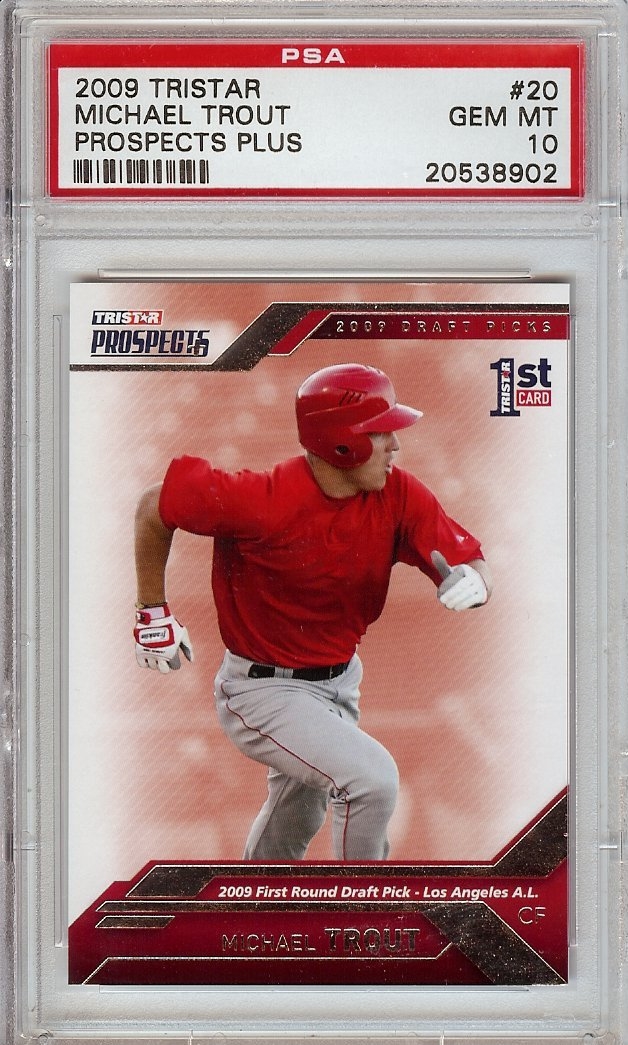 Mike Trout Rookie Card 2010 Topps Pro Debut Baseball America