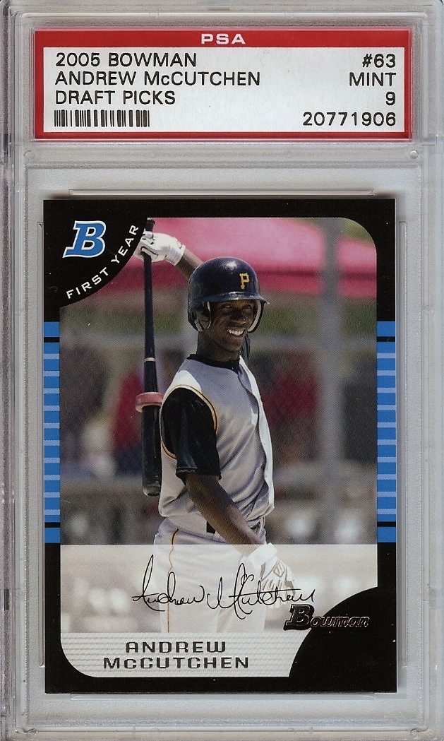 Baseball - Andrew McCutchen Rookie Set: mcholke Andrew McCutchen