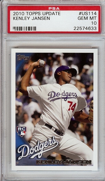 Kenley Jansen Signed Dodgers Jersey (PSA)