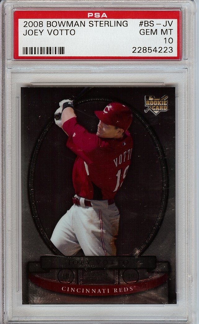 Joey Votto Cincinnati Reds 2008 Bowman Draft # BDP9 Rookie Card