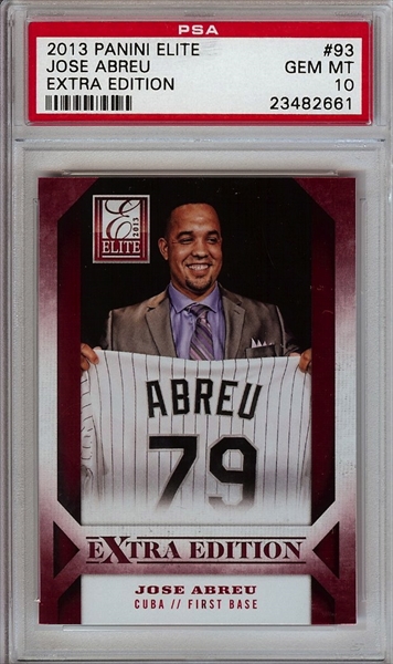 2013 Diamond Prospects JOSE ABREU CUBA/ WHITE SOX ROOKIE FIRST