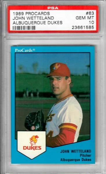 Auction Item 264699305209 Minor League Cards 1990 Procards Glossy
