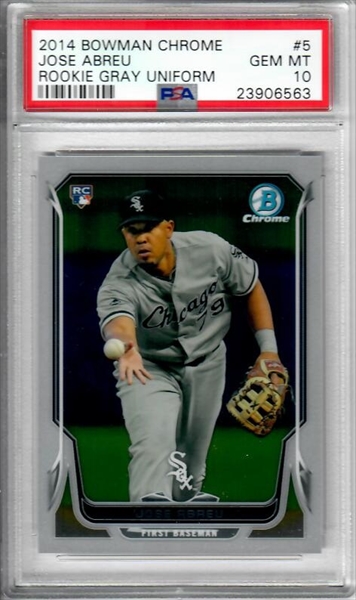 Rookies Showcase Image Gallery: Jose Abreu Rookie cards