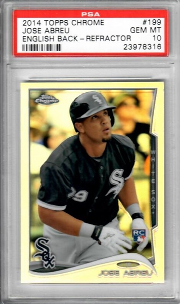 Rookies Showcase Image Gallery: Jose Abreu Rookie cards