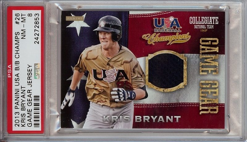 2014 Bowman Platinum Rookie Card Purple Refractor #BPC40 Kris Bryant —  Rookie Cards