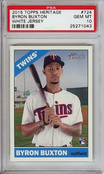 Rookies Showcase Image Gallery: Byron Buxton rookie cards