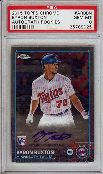 Rookies Showcase Image Gallery: Byron Buxton rookie cards