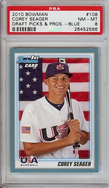 Corey Seager Rookie Card Checklist, Top Prospect Cards, Guide