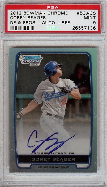 Corey Seager Rookie Card Checklist, Top Prospect Cards, Guide