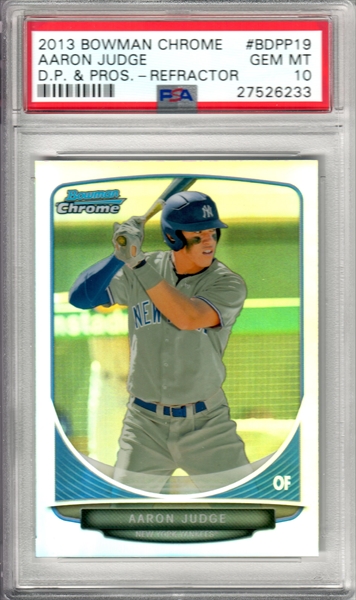 Aaron Judge Rookie Cards on  – Most Watched! – Wax Pack Gods