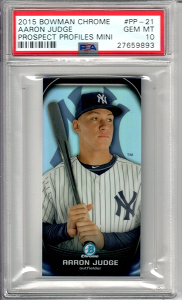 Aaron Judge 2013 Bowman Draft Pick #DD-JJ Aaron Judge with Eric Jagielo  Baseball ROOKIE Card Graded SUPER HIGH BGS 9.5 GEM MINT! Awesome SUPER HIGH  GRADE RC of NY Yankees Young Superstar