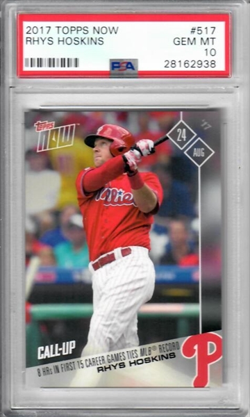 Baseball - Rhys Hoskins Master Set: mcholke Rhys Hoskins Master