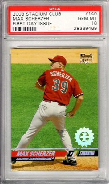 逸品 2008 stadium club scherzer rookie 599枚限定 | picassoexotics.com