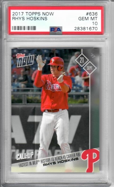 Baseball - Rhys Hoskins Master Set: mcholke Rhys Hoskins Master