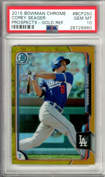 Rookies Showcase Image Gallery: Corey Seager rookie cards