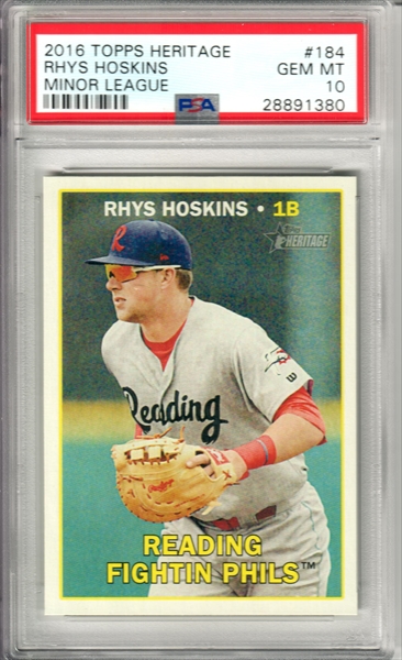 Baseball - Rhys Hoskins Master Set: mcholke Rhys Hoskins Master