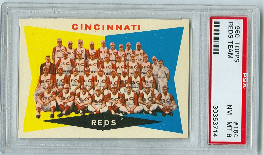 1956 Topps # 1956 Topps Cincinnati Reds Team Set