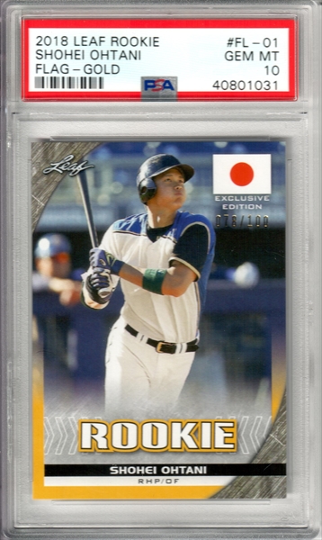 Rookies Showcase Image Gallery: Shohei Ohtani rookie cards