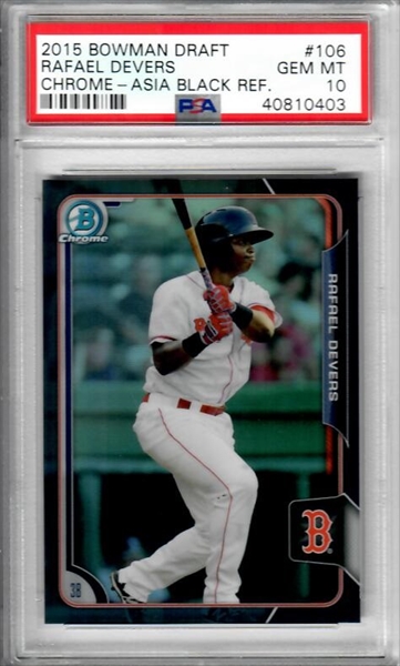 Rafael Devers #11 Team Issued Road Gray Jersey