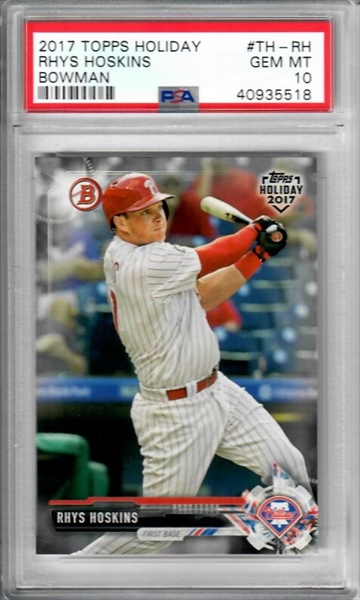 Baseball - Rhys Hoskins Master Set: mcholke Rhys Hoskins Master