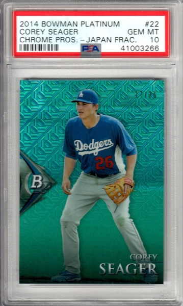 Rookies Showcase Image Gallery: Corey Seager rookie cards