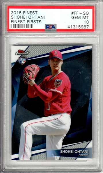 Shohei Ohtani 2016 BBM Hokkaido #2 RC (PSA 10)