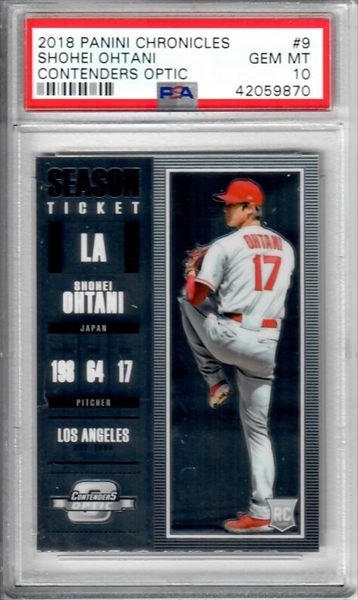 2018 Topps Update Legends in the Making #LITM21 Shohei Ohtani RC Rookie –  Burbank Sportscards