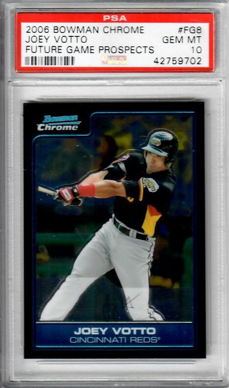 Joey Votto Bowman Chrome Rookie Card