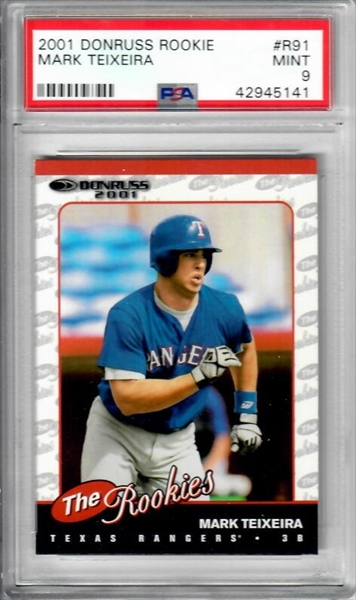 Mark Teixeira Rookie Card