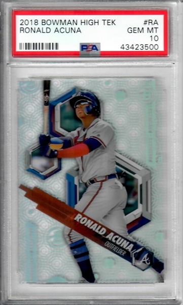 PSA Set Registry Showcase: Ronald Acuna Jr. rookie cards