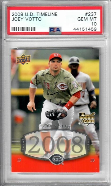 Joey Votto 2008 Upper Deck Rookie Card