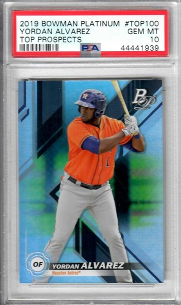 Rookies Showcase Image Gallery: Yordan Alvarez rookie cards
