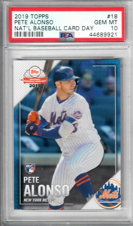 Pete Alonso Rookies Showcase Image Gallery