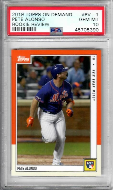 Pete Alonso Rookies Showcase Image Gallery