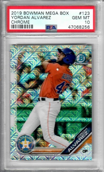 Rookies Showcase Image Gallery: Yordan Alvarez rookie cards