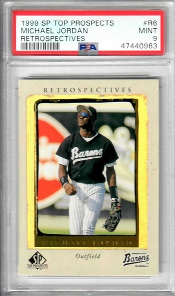 Rookies Showcase Image Gallery: Michael Jordan baseball cards
