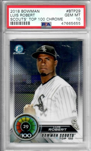 PSA Set Registry Showcase: Luis Robert Rookies