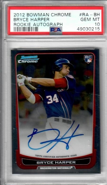 Rookies Showcase Image Gallery: Bryce Harper rookie cards