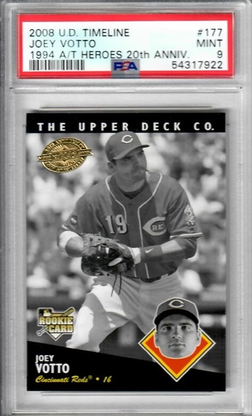 2008 Upper Deck Joey Votto Rookie Card Mint