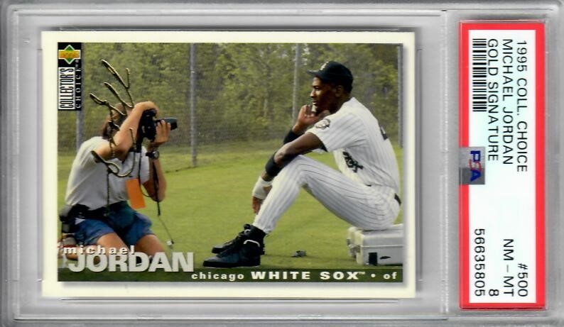 Mavin  1995 Upper Deck MICHAEL JORDAN Baseball Card #200 Chicago White Sox