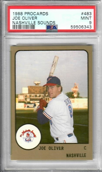 1990 Procards AAA Future Stars Baseball #124 Tino Martinez PSA 10 Pop 2