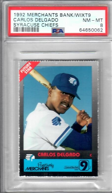 Carlos Delgado SP Upper Deck Jersey Card