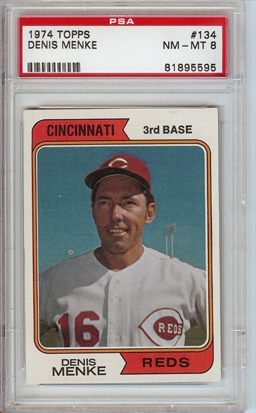 Baseball, 1974 Topps Cincinnati Reds Published Set: mcholke 1974 Topps  Cincinnati Reds