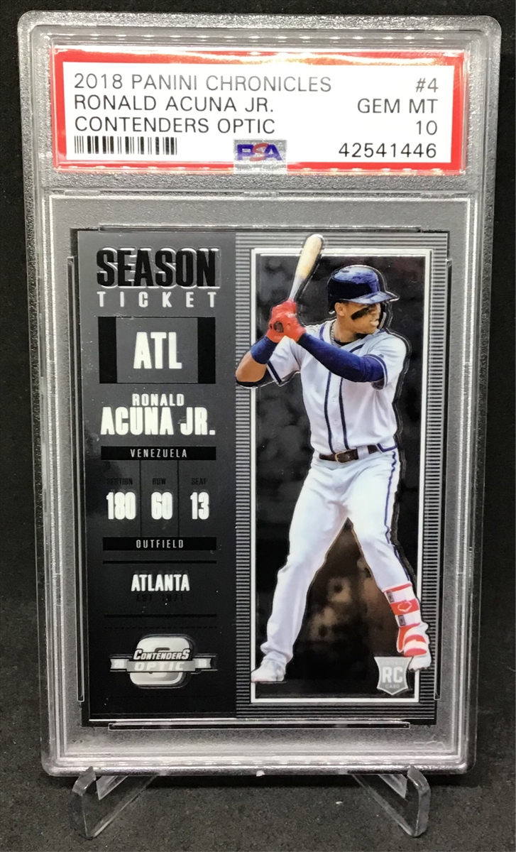 Ronald Acuna Senior Baseball Cards