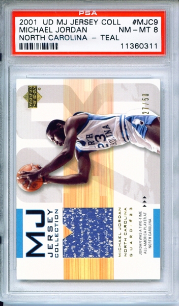 Basketball, 2001-02 Upper Deck MJ Jersey Collection All Time Set
