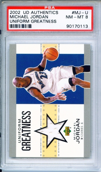 Players Showcase Image Gallery: Michael Jordan Jersey Cards